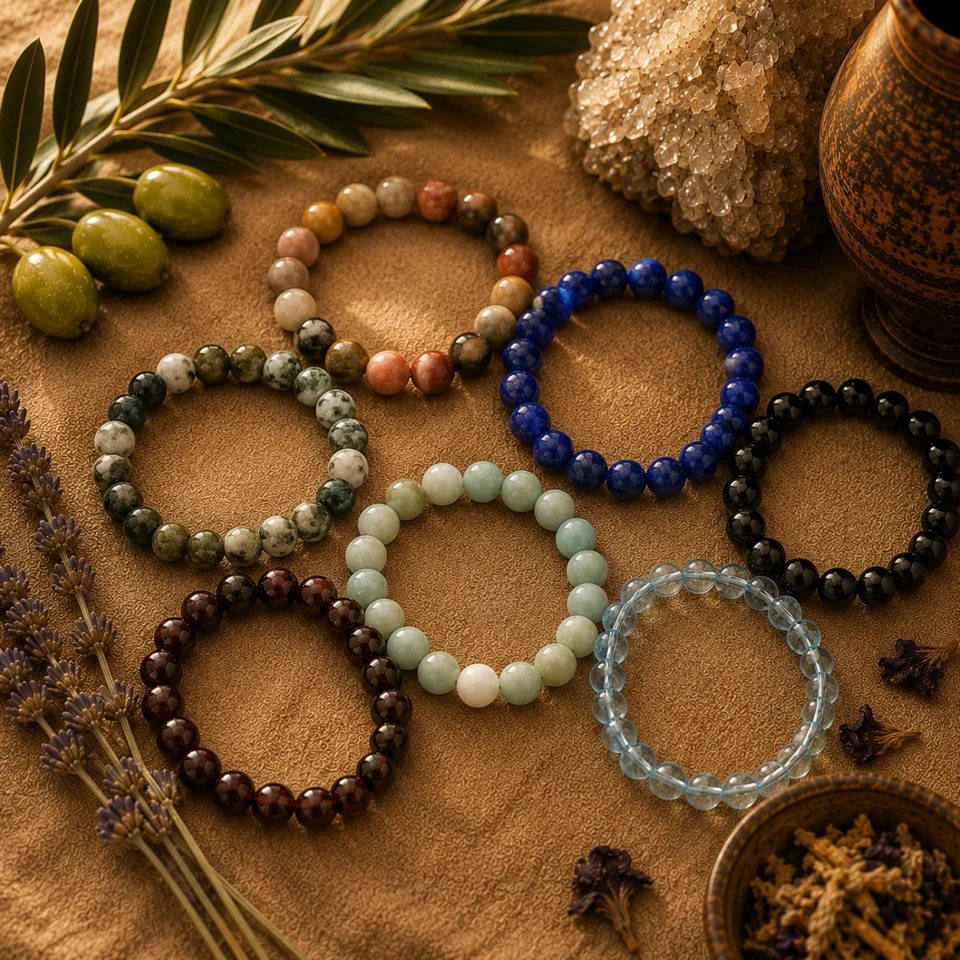 Natural Stone Beaded Bracelets