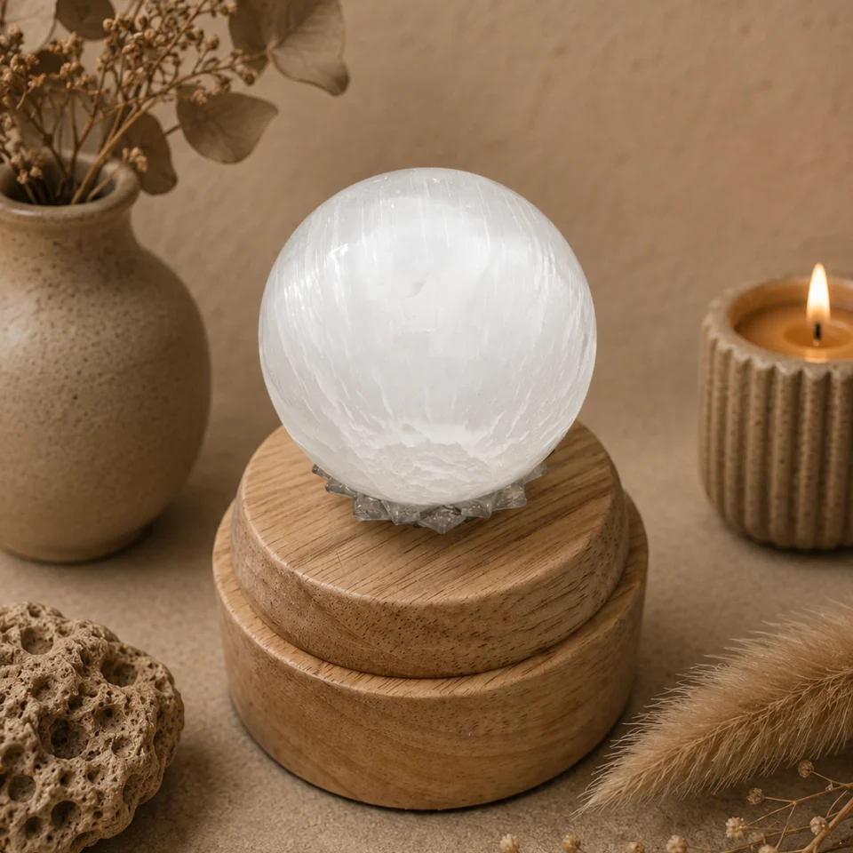 Selenite Sphere